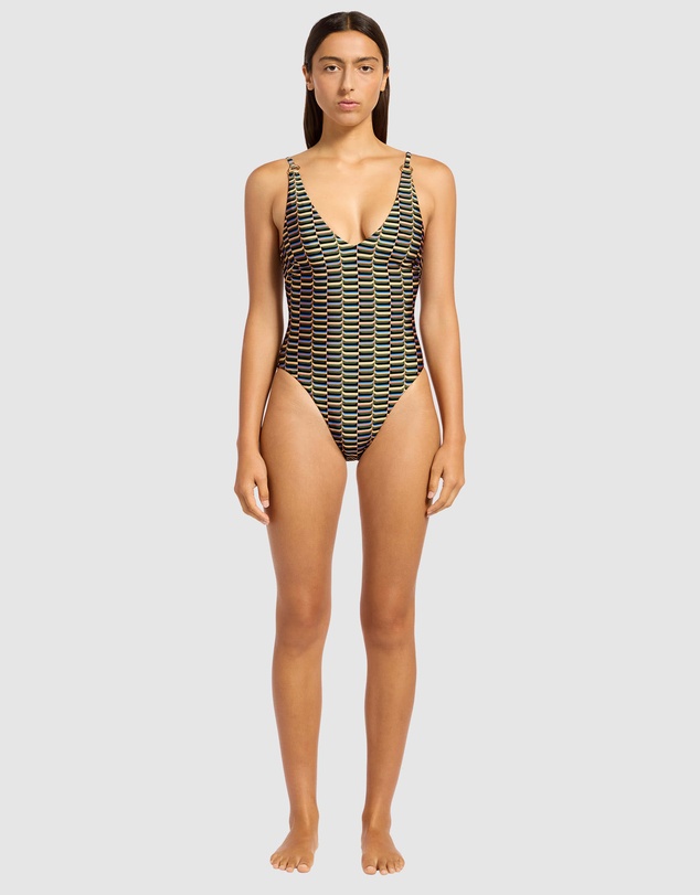 JETS - Urban Geo Multifit Plunge One Piece