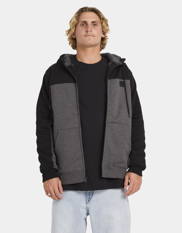 Volcom - Mens Division Lined Zip Up Hoodie