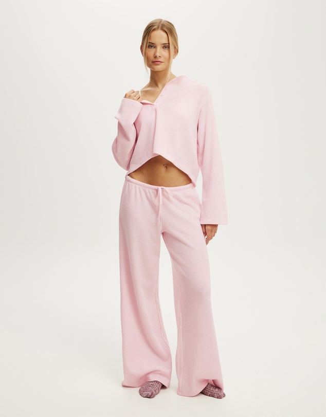 Cotton On Body - Super Soft Waffle Wide Leg Pant