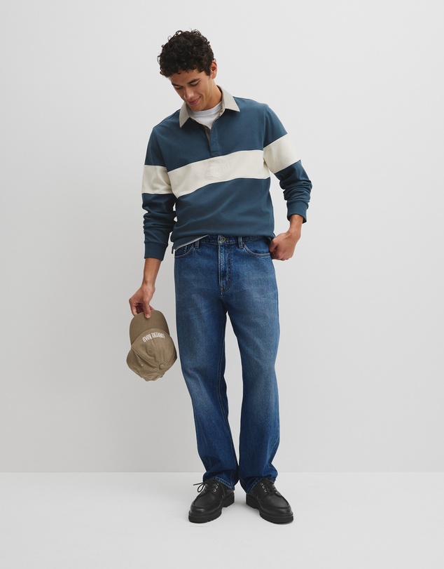 Country Road - Australian Cotton Panel Rugby Polo