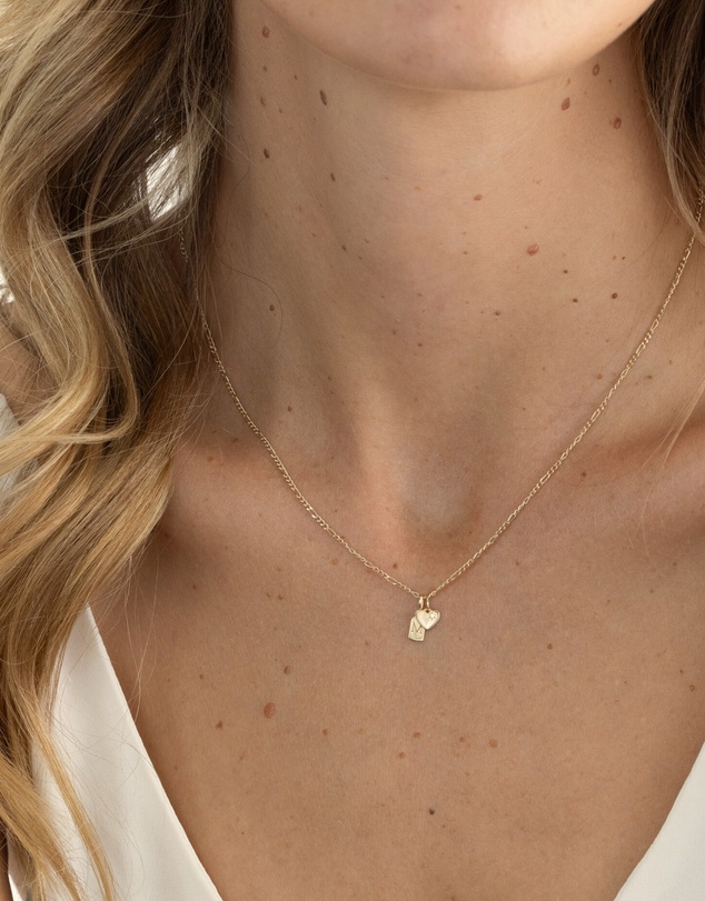 Luna Rae - Solid Gold - The Sweetheart Necklace