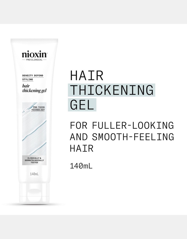 Nioxin - Nioxin Density Defend Hair Thickening Gel - Thickening Gel For Volumizing Hair, 140ml