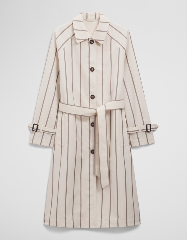 Country Road - Longline Stripe Coat