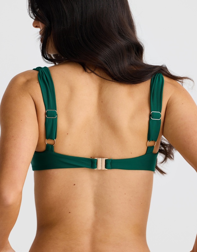 Vacay Swimwear - Rhodes Top Emerald