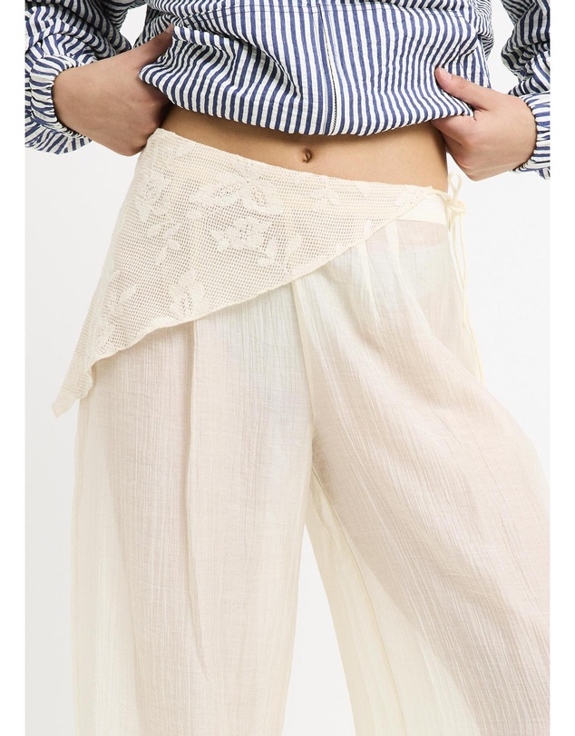 Subtitled - Jaqui Scarf Tie Pants