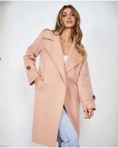 Esther & Co - Fireplace Coat - Pink