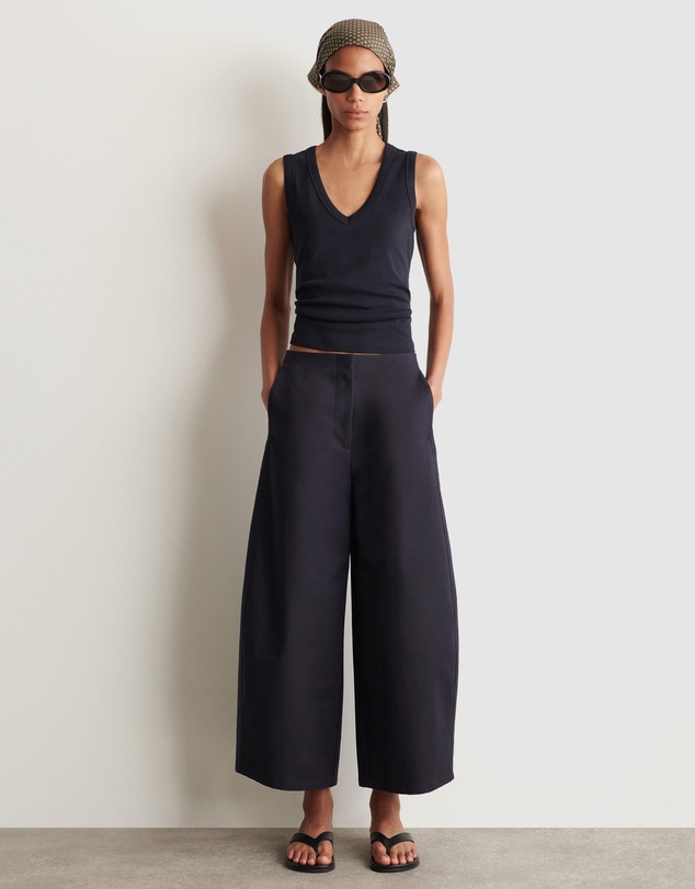 COS - Cropped Barrel-Leg Cotton Trousers