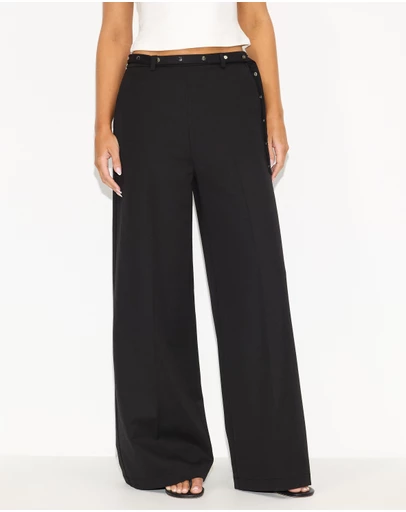 Dazie - Jonah Studded Belt Pants
