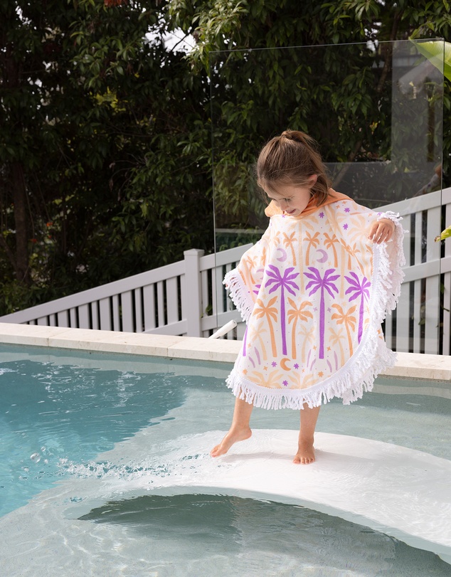 Bambury - Luna Tree Kids Shaped Beach Poncho