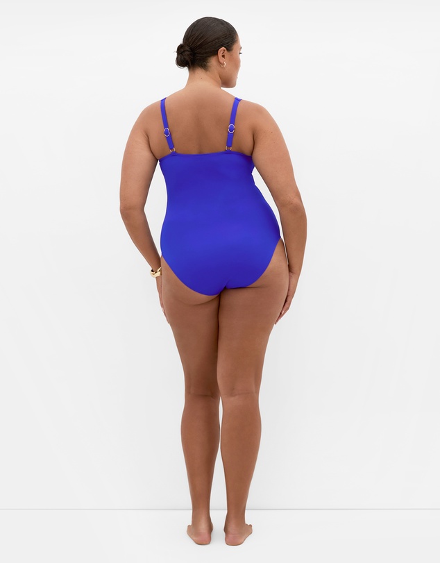 City Chic - Amalfi Ruched 1 Piece
