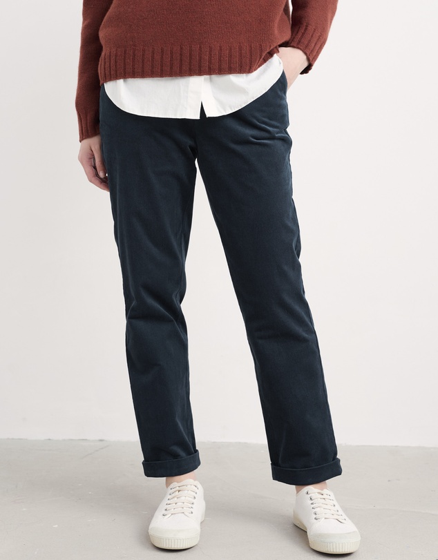 Seasalt - Seasalt Cornwall Navy Crackington Trousers