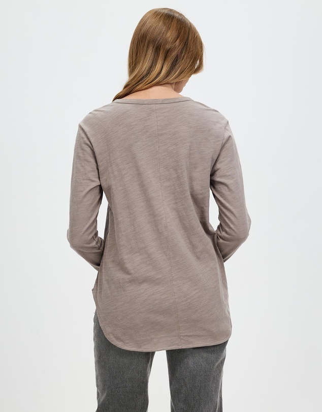 White By FTL - Leo Long Sleeve Tee