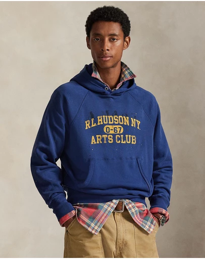 Polo Ralph Lauren - Vintage Fit Fleece Graphic Hoodie