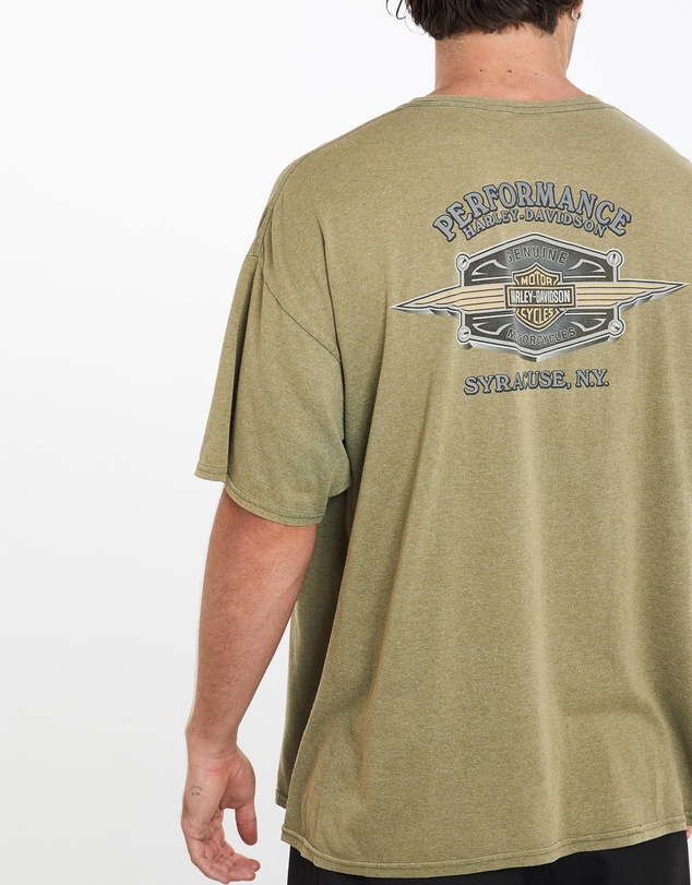Vintage by The Real Deal - Pre Loved - Vintage Harley Davidson Syracuse Tee