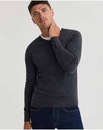 Oxford - Basic V-Neck Pure Wool Pullover