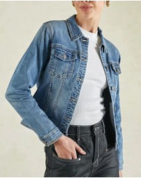 DRICOPER DENIM - Dita Vintage Indigo Denim Jacket