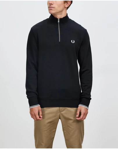 Fred Perry - Half Zip Sweatshirt