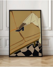 Olive et Oriel - KH Studio - Lucy by Karla Hyman Art Print