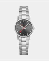 Mondaine - Mondaine Classic Silver Stainless Steel 30mm Watch