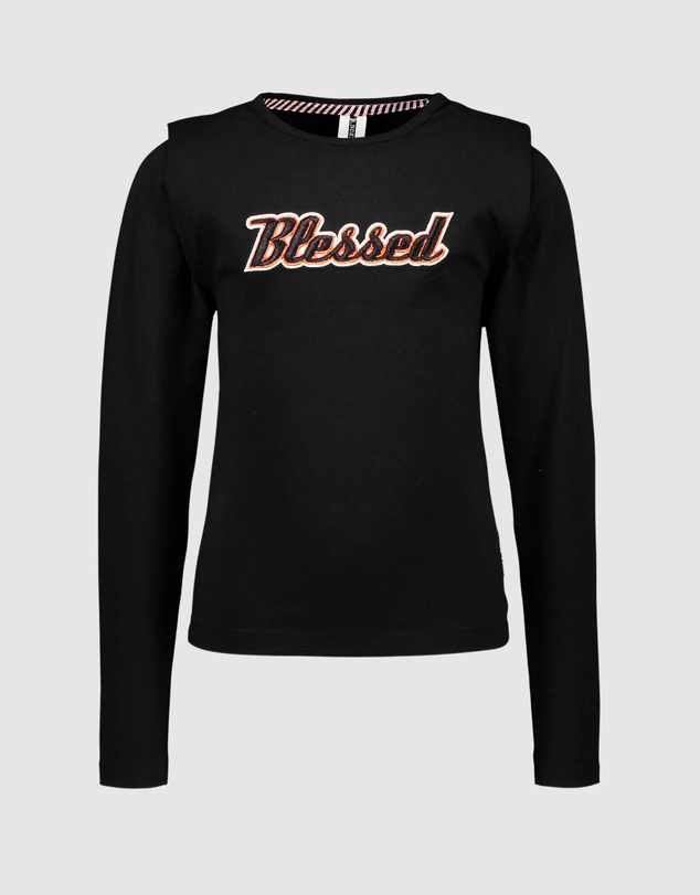 B.Nosy - Shoulder Pad Long Sleeve Tee - Kids-Teens