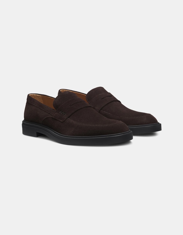 BOSS - Calev Suede Loafers - Men's