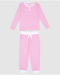 Sant And Abel - Kids Peony Jersey Long Snug Set