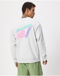 New Balance - Classic Tri-Logo French Terry Crew
