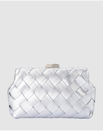 Olga Berg - Quinn Woven Clutch