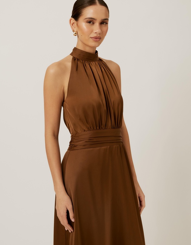 Tussah - Maddie Ruched Midi Dress