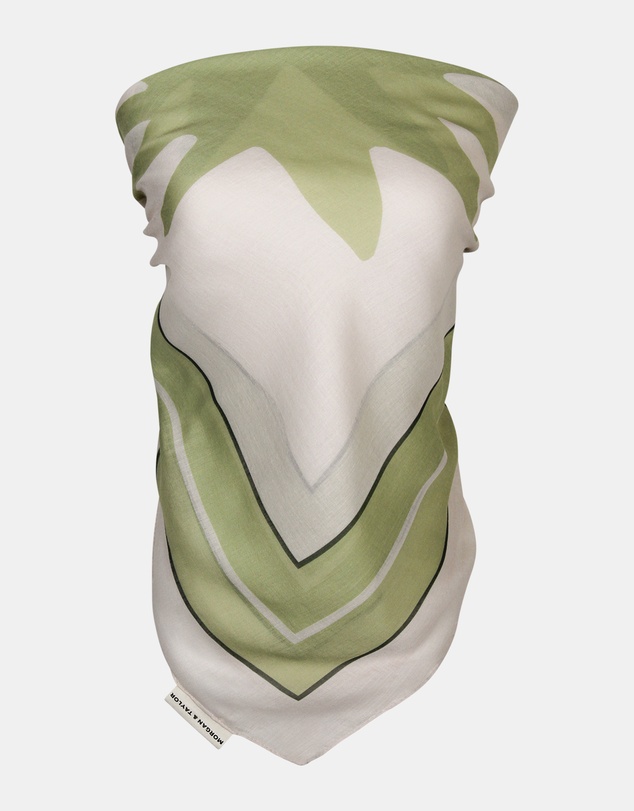 Morgan & Taylor - Serena Large Scarf in Green