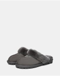 EVERAU - Australian Shepherd Ugg Waffle Slipper Sheepskin Upper House Shoes