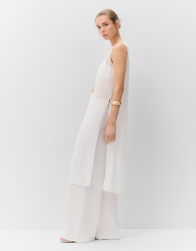 UNISON - Sheer Longline Tunic