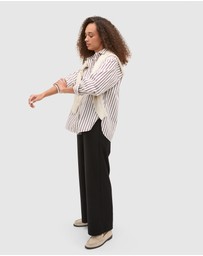Seed Heritage - Wide Leg Pull On Pant