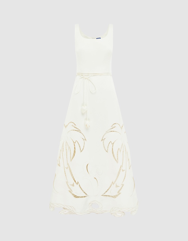 LEO LIN - Serafina Applique Maxi Dress
