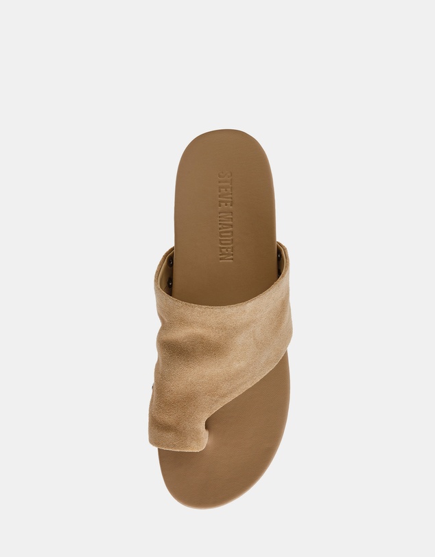 Steve Madden - Kessey Sand Suede Sandals