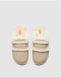 EVERAU - Australian Shepherd Ugg Rilee Cow Suede Upper House Shoes