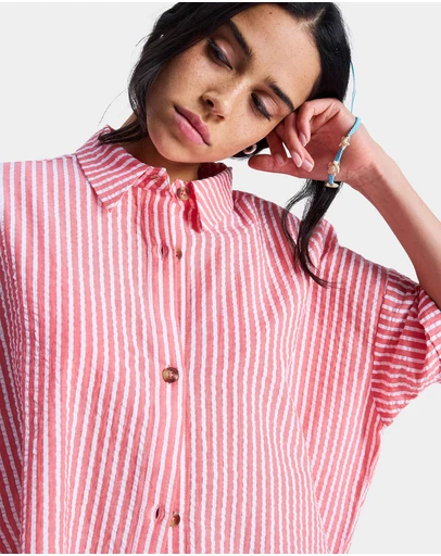Roxy - Womens Beachy Short Sleeve Shirt