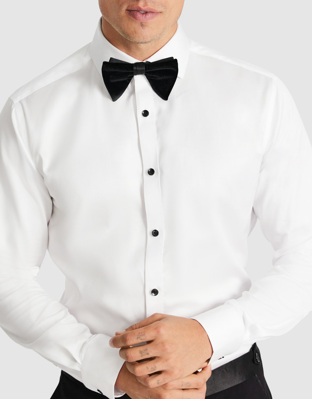 Tarocash - Egyptian Cotton Tuxedo Shirt