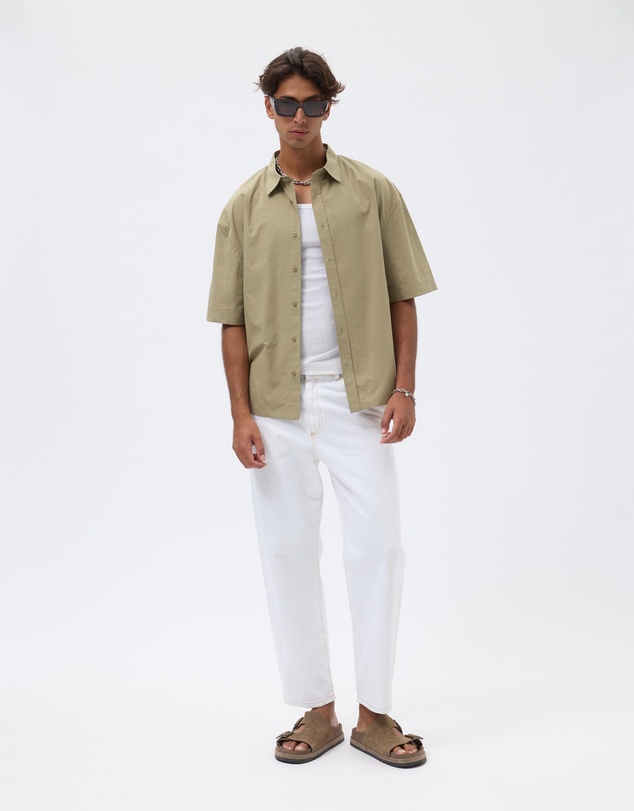 AERE - Gatz Cotton Poplin Shirt