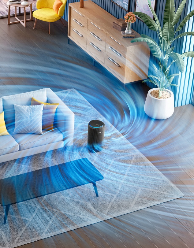 Philips - PureProtect Air Purifier 4200 PRO Series for Large Rooms