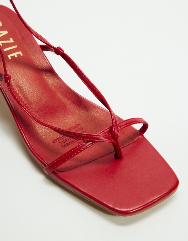 Dazie - Mikayla Strappy Kitten Heels