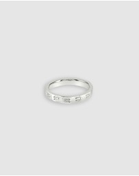 Ichu - Personalised Letter U Ring