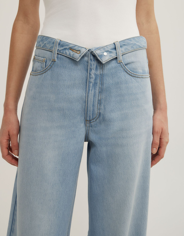 Witchery - Fold Waist Slouch Jeans