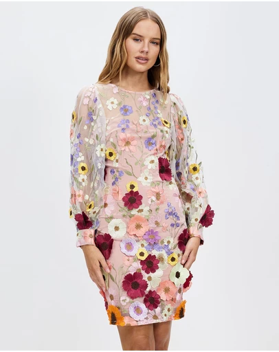 Romance by Honey and Beau - Bridgette Long Sleeve Dress