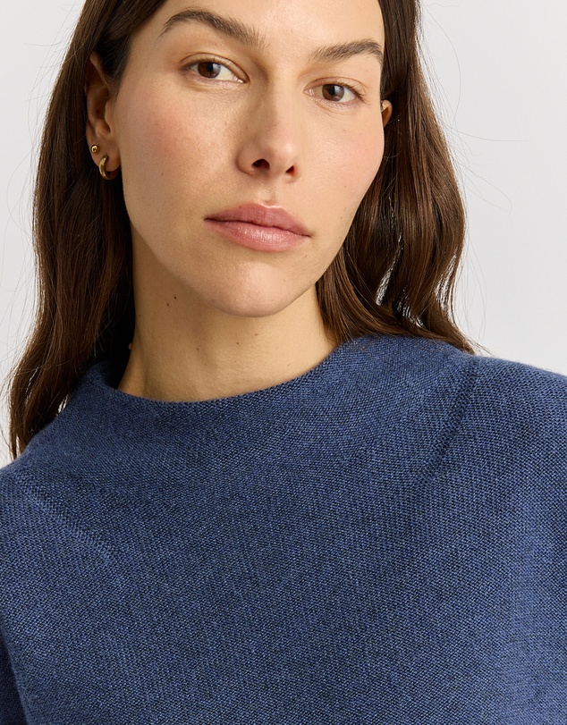 Toorallie - Drop Shoulder Mock Neck