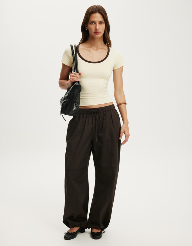 Cotton On - Everyday Smooth Scoop Neck Tee