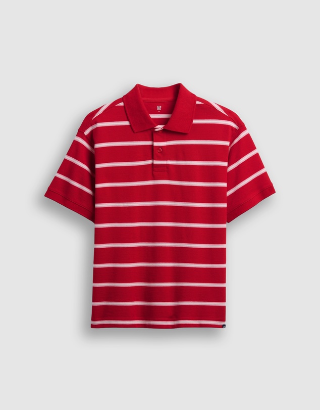 GAP - SS Relaxed Pique Polo - Teens