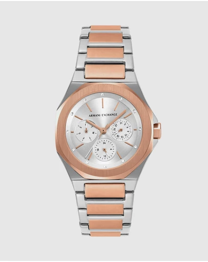 Armani Exchange - Two Tone Chronograph Watch