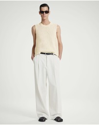 COS - Relaxed MelangeKnit Cotton Vest