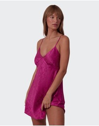 Bras N Things - Jacqui Short Slip - Magenta